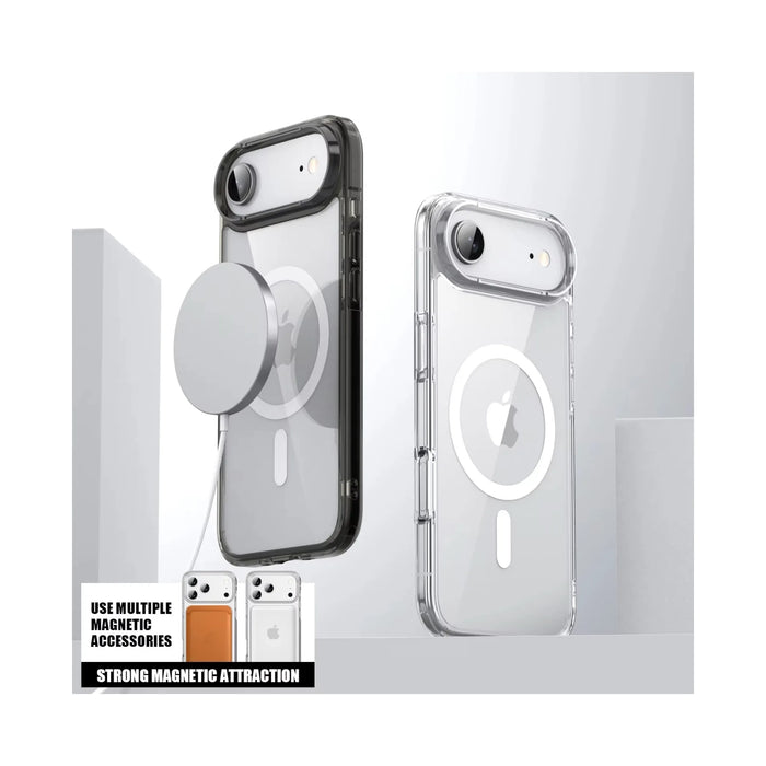 Xundd iPhone Air Magnetic Case - Clear
Supports magnetic wireless charging with the case, Available at TaMiMi Projects in Qatar.