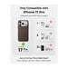 MOFT MOVAS Snap Case for iPhone 17 Pro in Brownie. TaMiMi Projects Qatar.