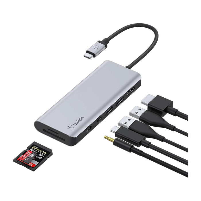 Belkin USB-C Hub 7-in-1 MultiPort Adapter 100W