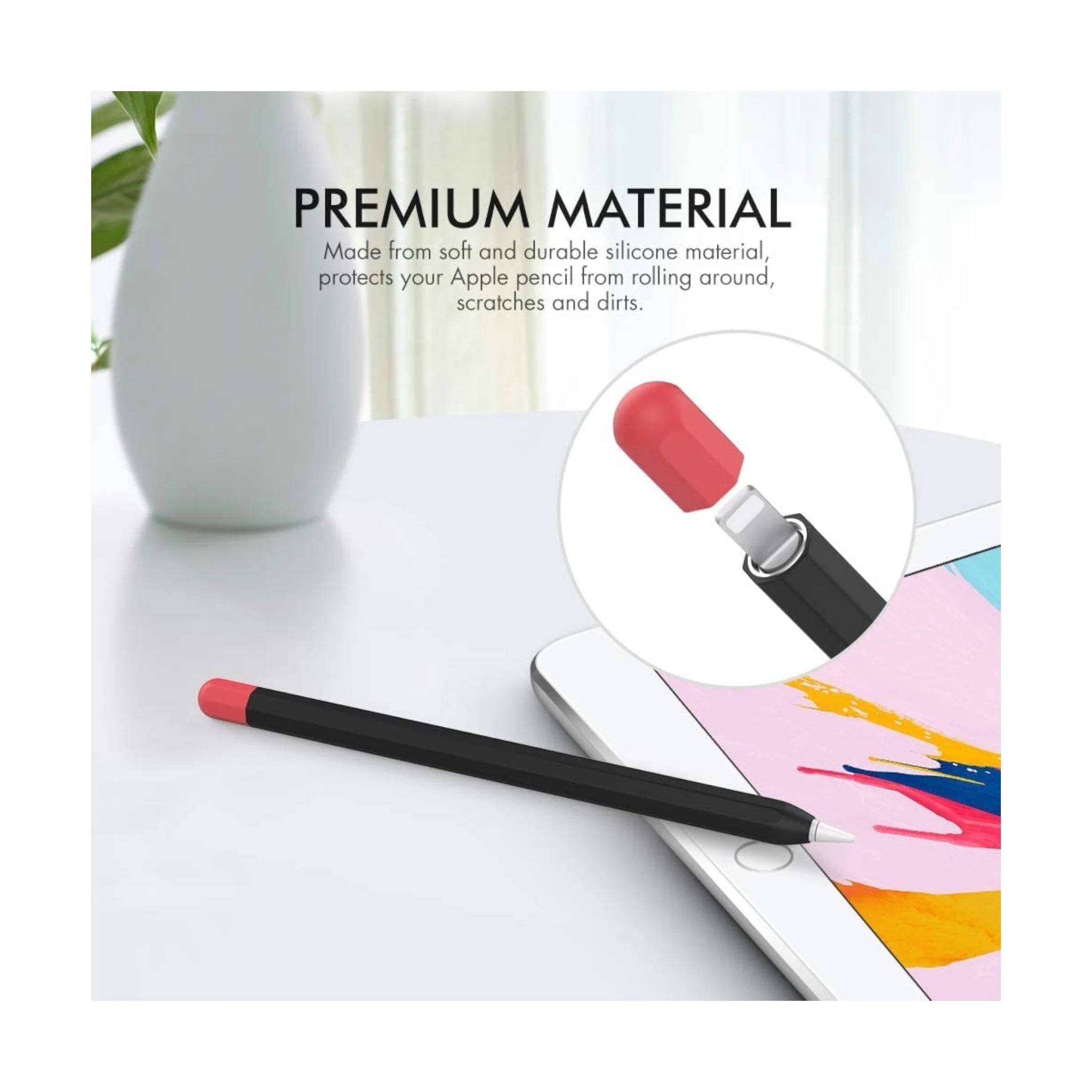 AhaStyle Case for Apple Pencil1 - Black AhaStyle Case for Apple Pencil1 - Black