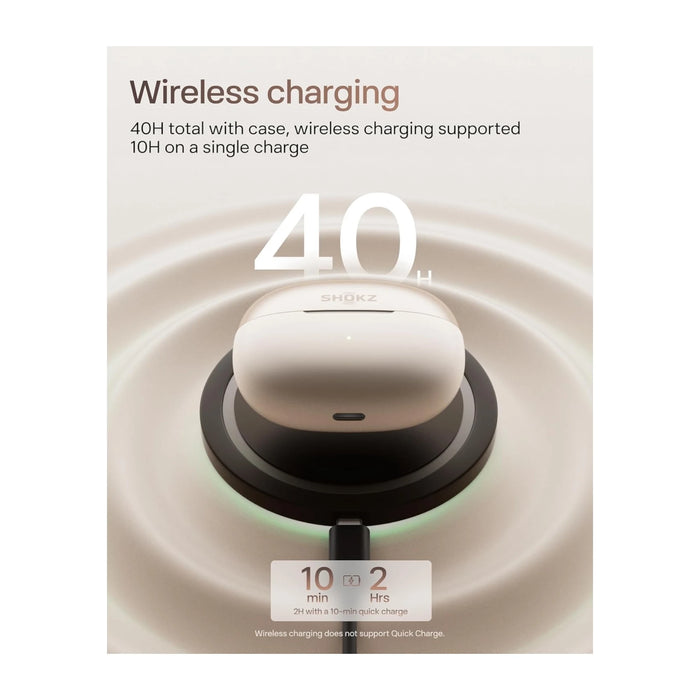 ‫احصل علي سماعة شوكز OpenDots ONE لدي تميمي بروجكتس في قطر.تصميم مفتوح ومريح بصوت Dolby وبطارية حتى ٤٠ ساعة. 