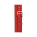 Hermès Apple Watch Band 42mm - Rouge Radieux Attelage Double tour, Available now from TaMiMi Projects in Qatar.
