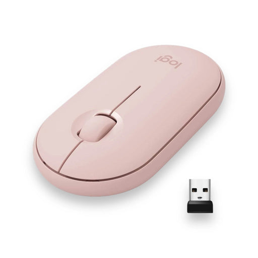 Logitech M350 Line-Friends Wireless Mouse, silent and portable, available from TaMiMi Projects in Qatar.