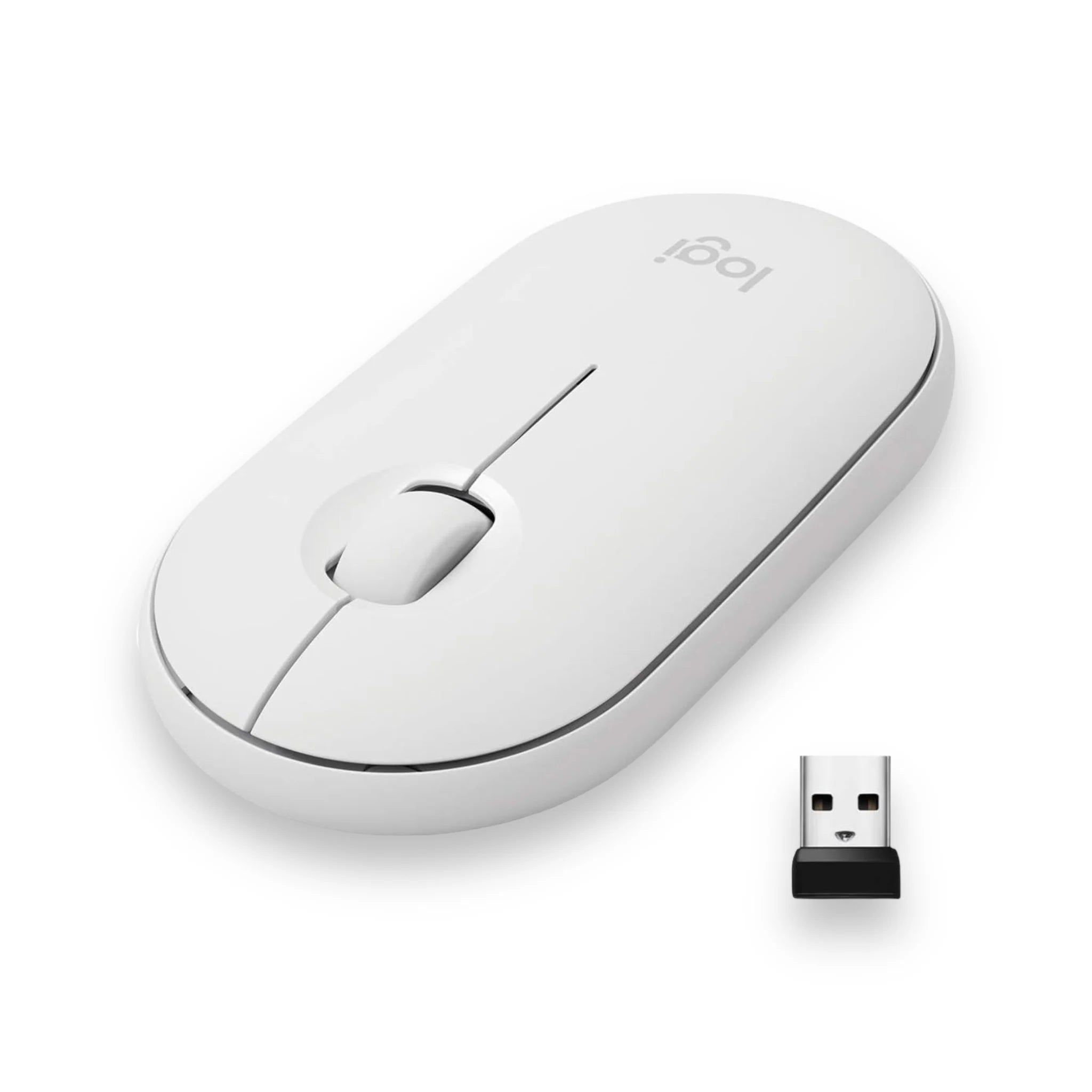 Logitech M350 Wireless Mouse - White Logitech M350 Wireless Mouse - White