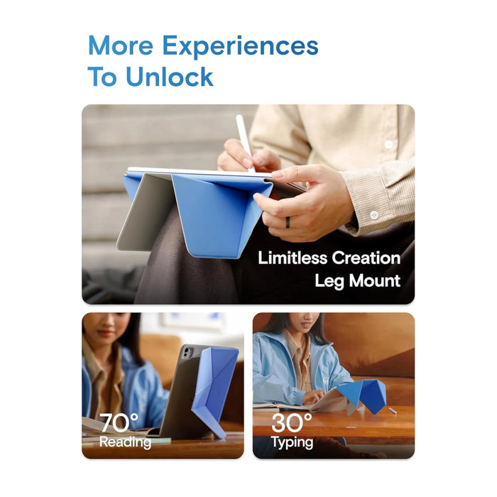 MOFT Dynamic Folio for iPad Pro 11" 
(M4 / M5) - Jet Black
Available now from TaMiMi Projects in Qatar.