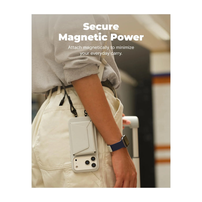 MOFT MagSafe Wallet & Stand for iPhone in Black.
Available now from TaMiMi Projects in Qatar.