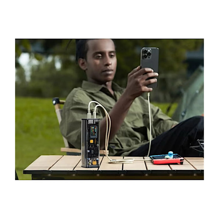 SHARGE Storm 2 Power Bank 25600mAh 100W, 100W fast charging with versatile USB-C port, from TaMiMi Projects in Qatar.