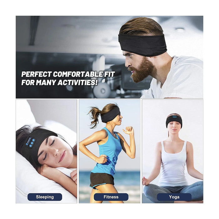 ‫احصل علي سماعة بلوتوث مريحة جداً يتم لبسها كالطوق حول الراس، بطارية تدوم حتى ١٢ ساعة تشغيل, من تميمي بروجكتس في قطر