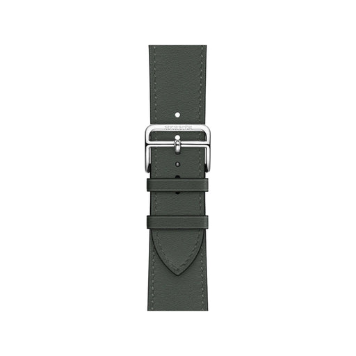 Apple Watch Hermès 46mm - Vert Mangrove Single Tour, Available now from TaMiMi Projects in Qatar.