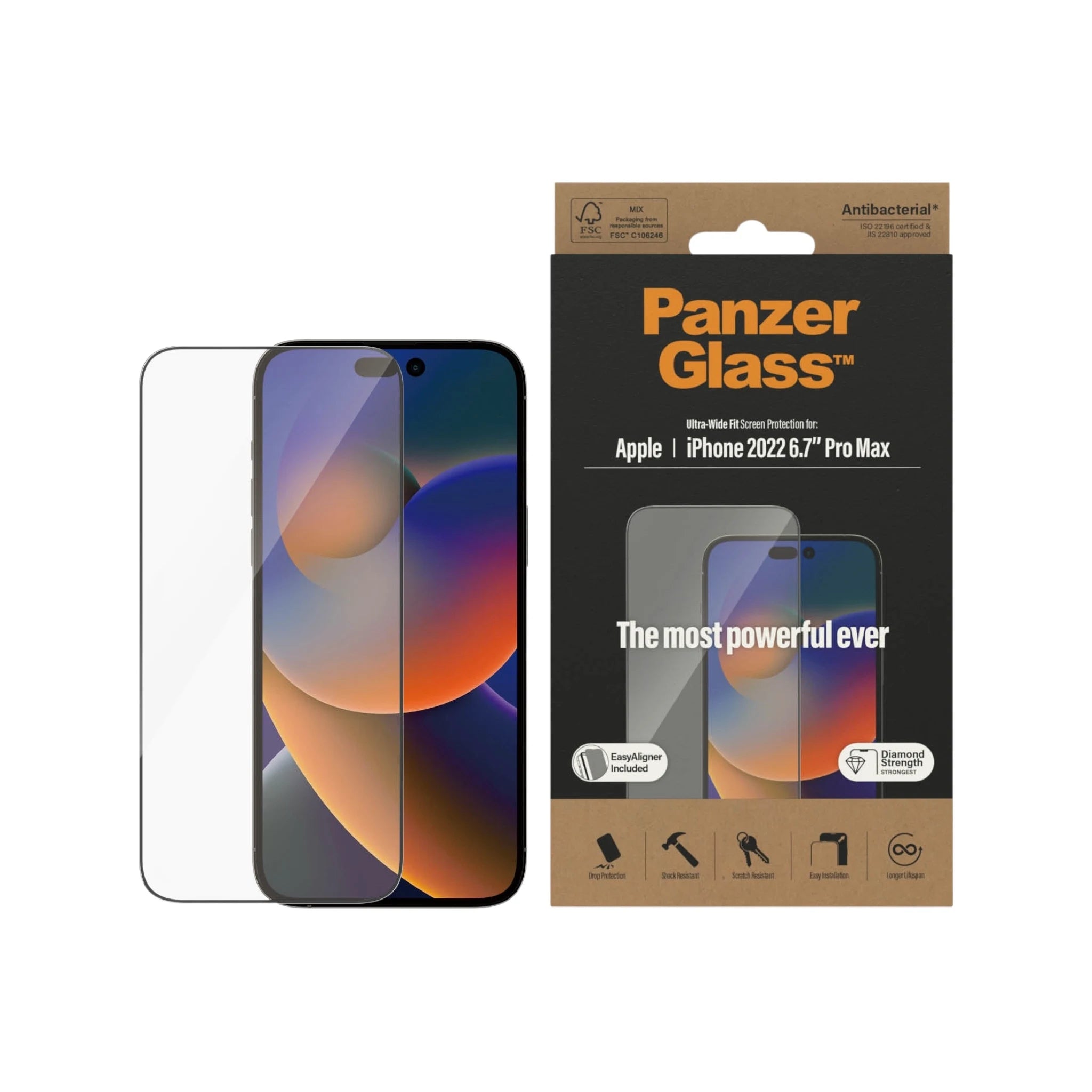 PanzerGlass™ for iPhone 14 Pro Max / iPhone 15 Plus PanzerGlass™ for iPhone 14 Pro Max / iPhone 15 Plus