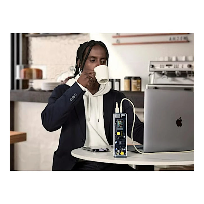 SHARGE Storm 2 Power Bank 25600mAh 100W, 100W fast charging with versatile USB-C port, from TaMiMi Projects in Qatar.