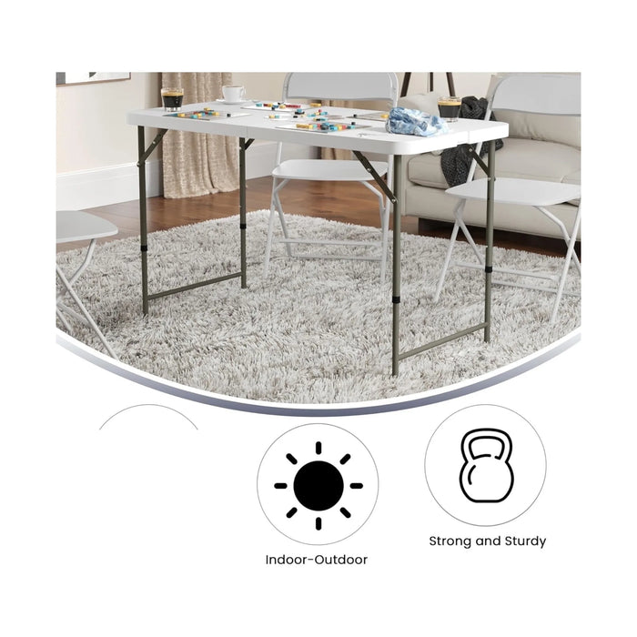 ‫احصل على طاولة قابلة للطي من تميمي بروجكتس في قطر. خفيفة الوزن، متينة ومثالية للرحلات، الشواء والدراسة. 