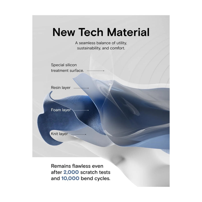 MOFT Snap Case iPhone 16 Pro Max MagSafe - Misty Cove, vegan leather, durable & scratch-resistant. at TaMiMi Projects.