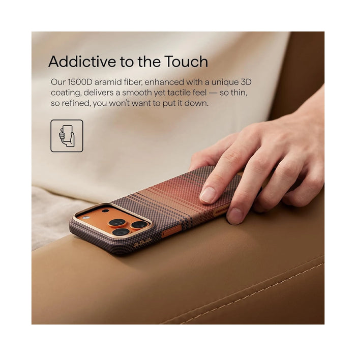 Pitaka iPhone 17 Pro Max Case in Sunset
Available now from TaMiMi Projects in Qatar.