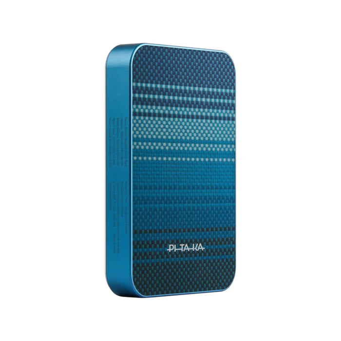 Pitaka Magnetic Power Bank 10000mAh Qi2 Wireless, Slim design for daily use and portability. TaMiMi Projects Qatar.