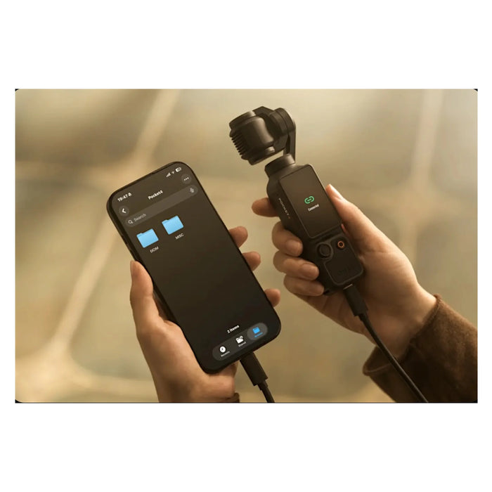 dji osmo pocket 4 4k camera stabilized vlogging qatar tamimi projects