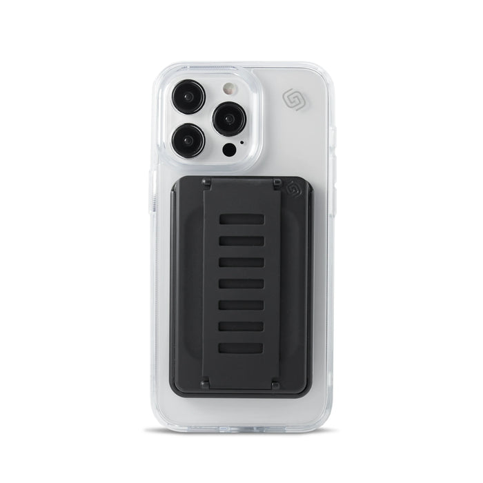 Black Grip2u MagSafe Wallet with Grip Band for iPhone – TaMiMi Projects in Qatar