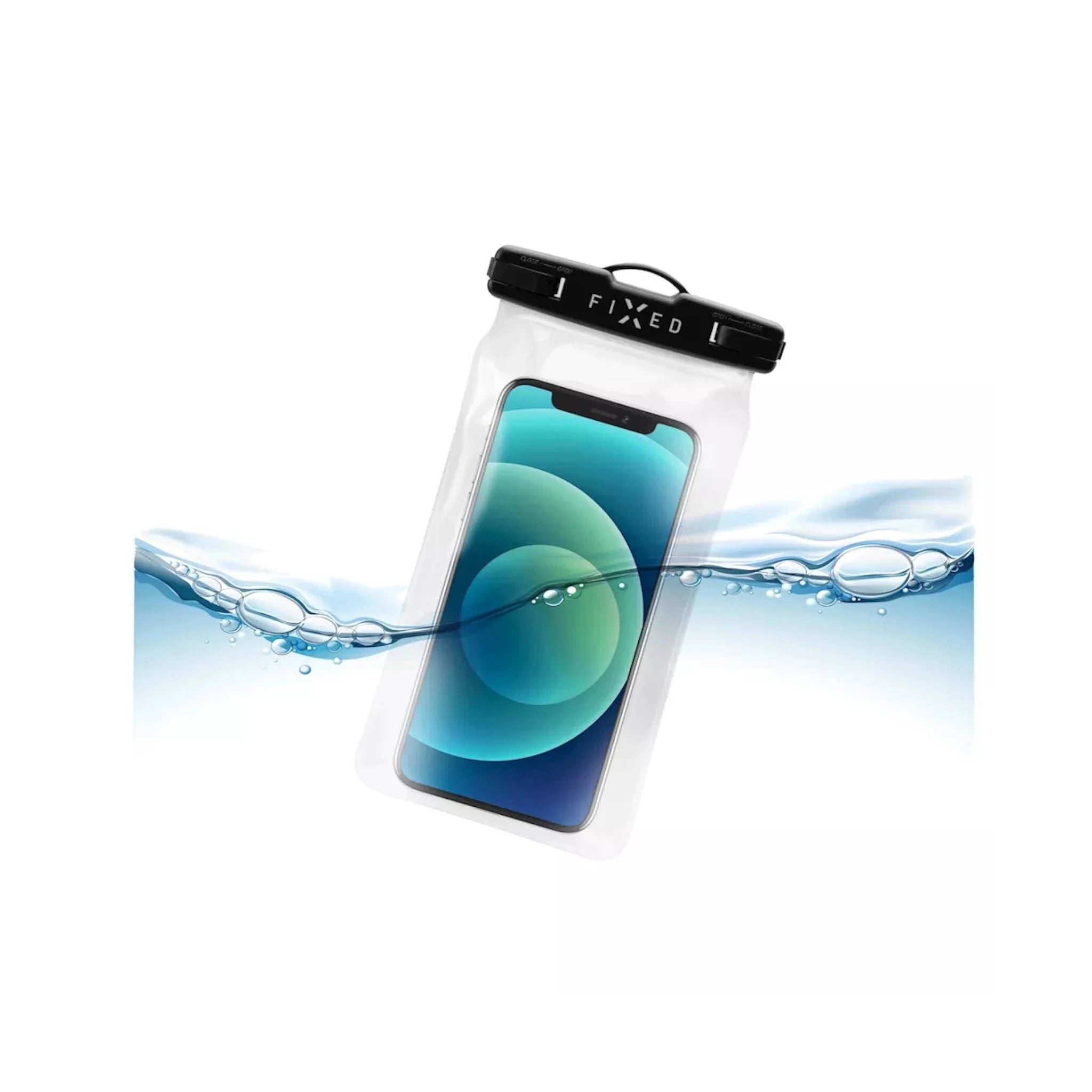 FIXED Float Waterproof Case for Smartphones - Black FIXED Float Waterproof Case for Smartphones - Black
