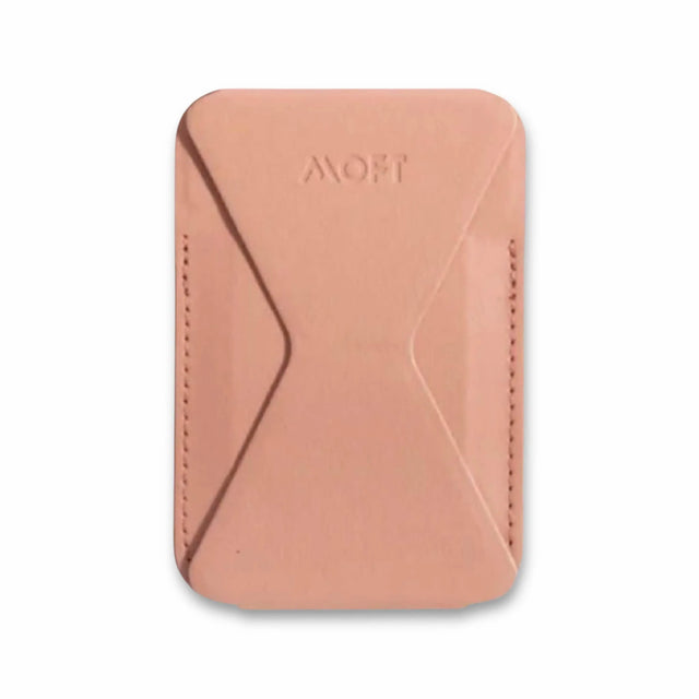 MOFT magnetic wallet stand, Classic Nude, with angle adjustment & Magsafe. Available from TaMiMi Projects in Qatar.