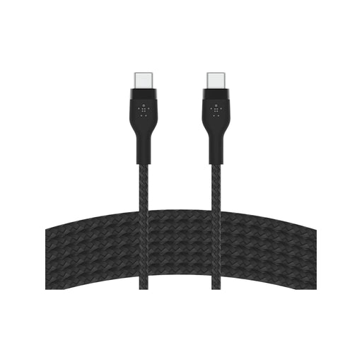 Belkin BoostCharge Pro Flex Braided USB-C Cable (3M) 30x more durable than standard cables, at TaMiMi Projects in Qatar.