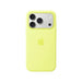 Apple iPhone 17 Pro Silicone Case with MagSafe in Neon Yellow
Available now from TaMiMi Projects in Qatar.