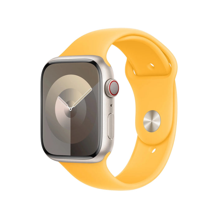 Apple 45mm Sport Band in Sunshine - S/M, Available now from TaMiMi Projects in Qatar.