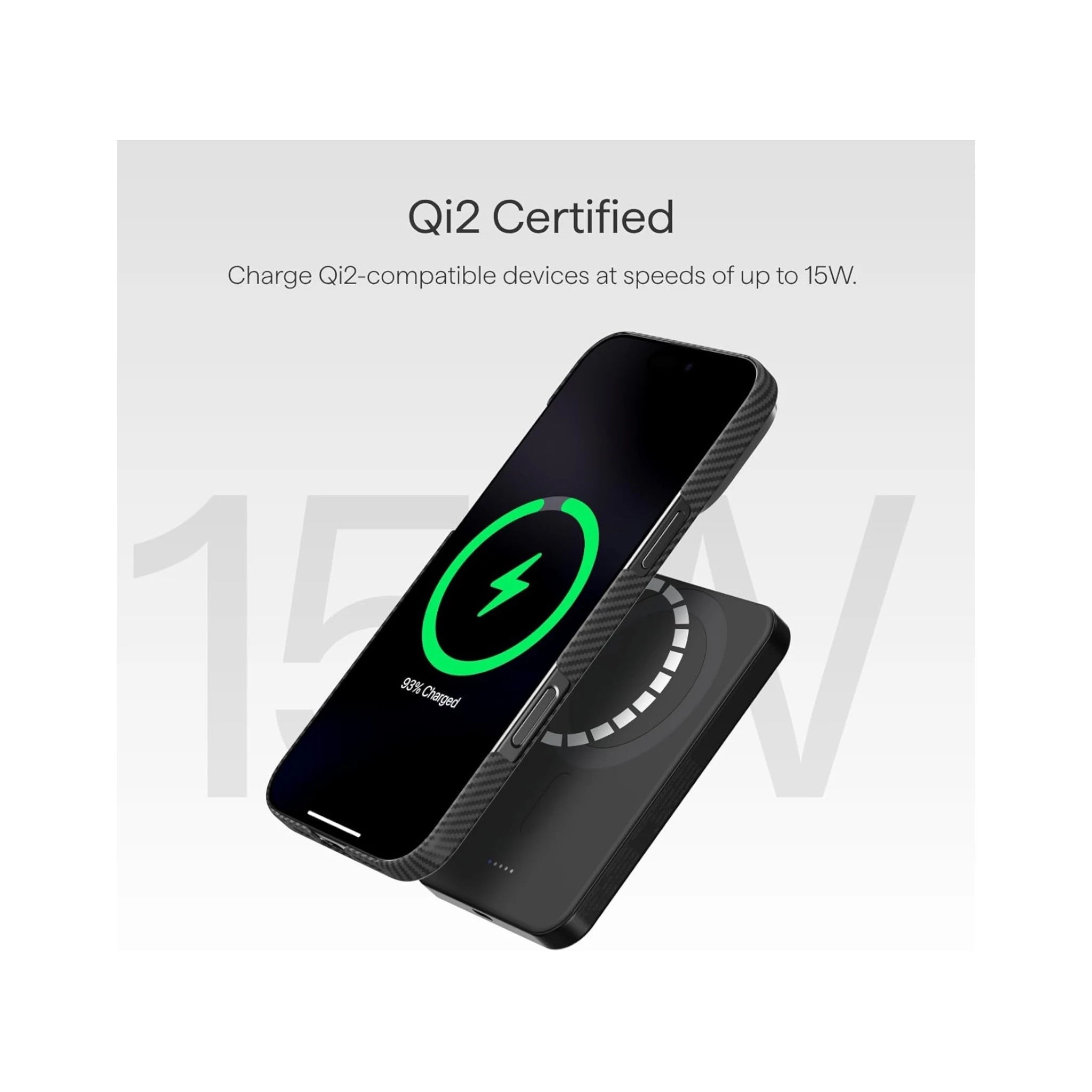Pitaka MagSafe Portable Charger 5000mAh - Black Pitaka MagSafe Portable Charger 5000mAh - Black