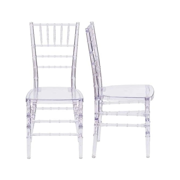 Transparent Acrylic Chair, Transparent Chair – Modern Design, Made of acrylic, scratch-resistant, at TaMiMi Projects in Qatar.