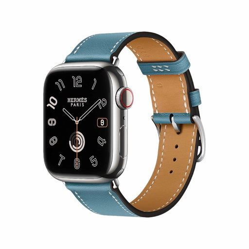 Get Hermès Hermès Apple Watch Band 41mm - Bleu Jean Single Tour in Qatar from TaMiMi Projects