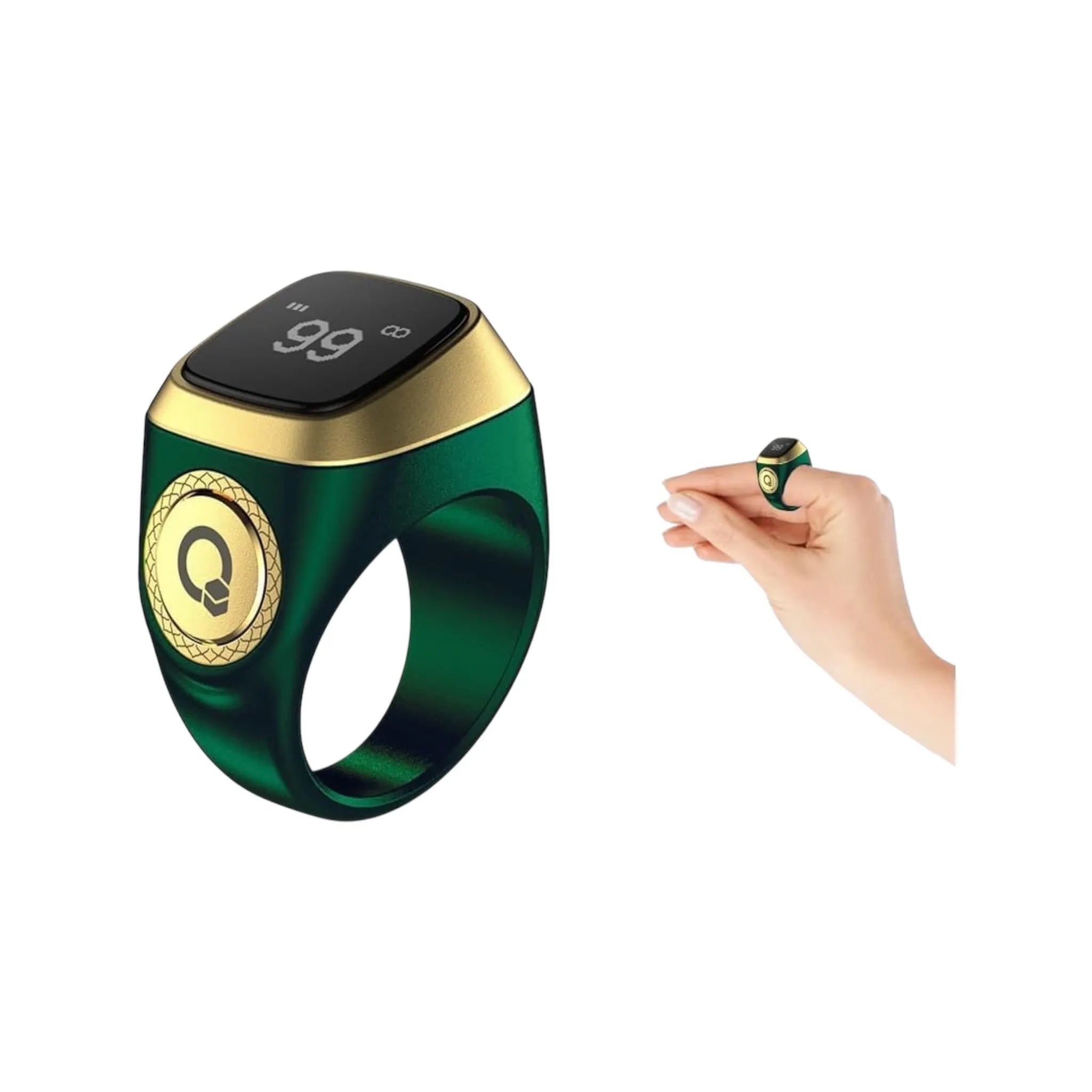 Zikr Smart Tasbih Ring with OLED Display Zikr Smart Tasbih Ring with OLED Display