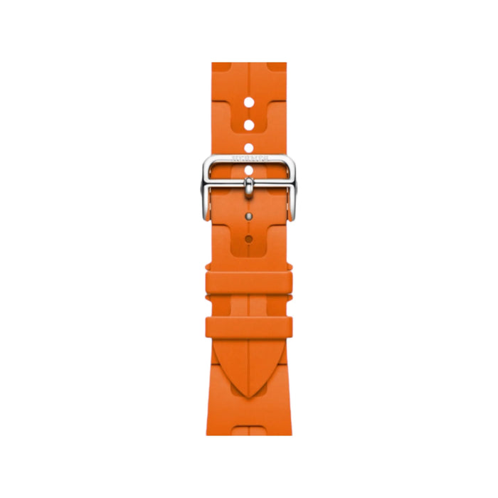 Hermès Apple Watch Band 46mm - Orange Kilim
