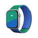 Moft Snap Apple Watch Band - Green x Blue، Apple Watch from Series 1 to Series 11, and Ultra 1/2/3، TaMiMi Projects in Qatar.
