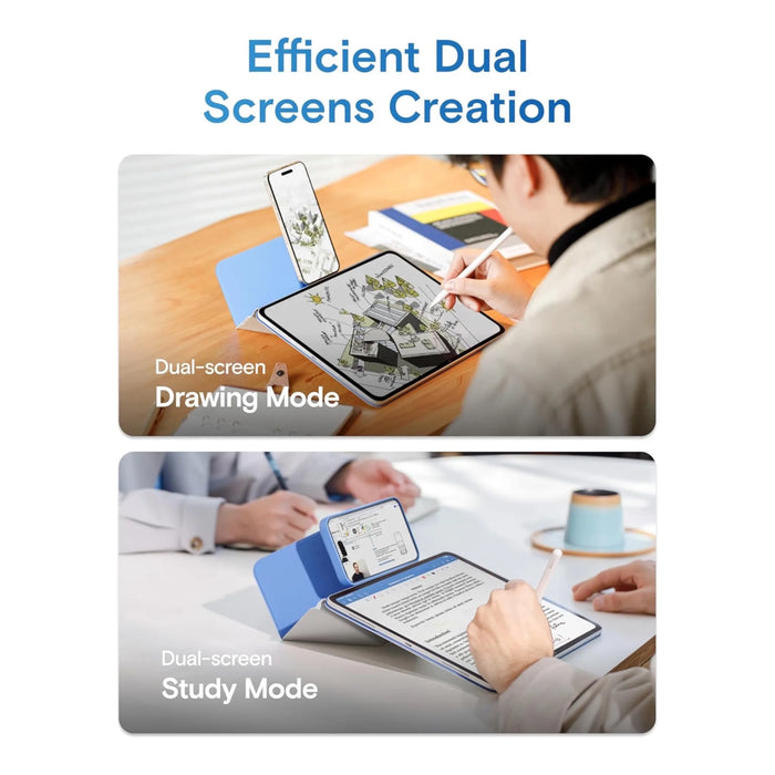 MOFT Dynamic Folio for iPad Pro 13" 
(M4 / M5) - Ice mist blue
Available now from TaMiMi Projects in Qatar.