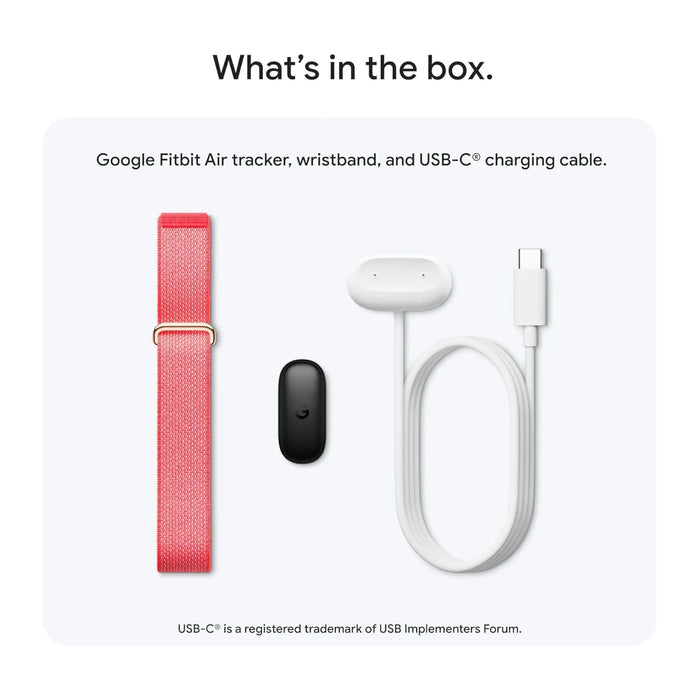 Google Fitbit Air Fitness Tracker - Berry