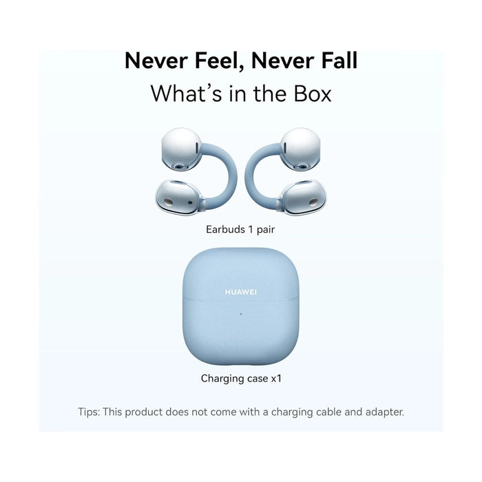 ‫احصل على سماعة هواوي FreeClip 2 من تميمي بروجكتس في قطر. تصميم Open-Ear، بطارية حتى ٣٨ ساعة، مكالمات واضحة، مقاومة للماء