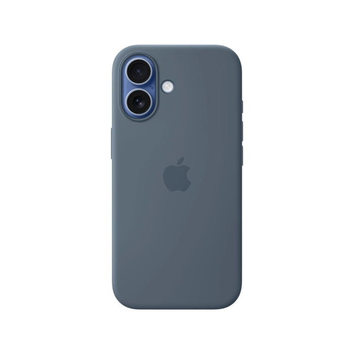 Apple iPhone 17 Silicone Case with MagSafe in Anchor Blue
Available now from TaMiMi Projects in Qatar.