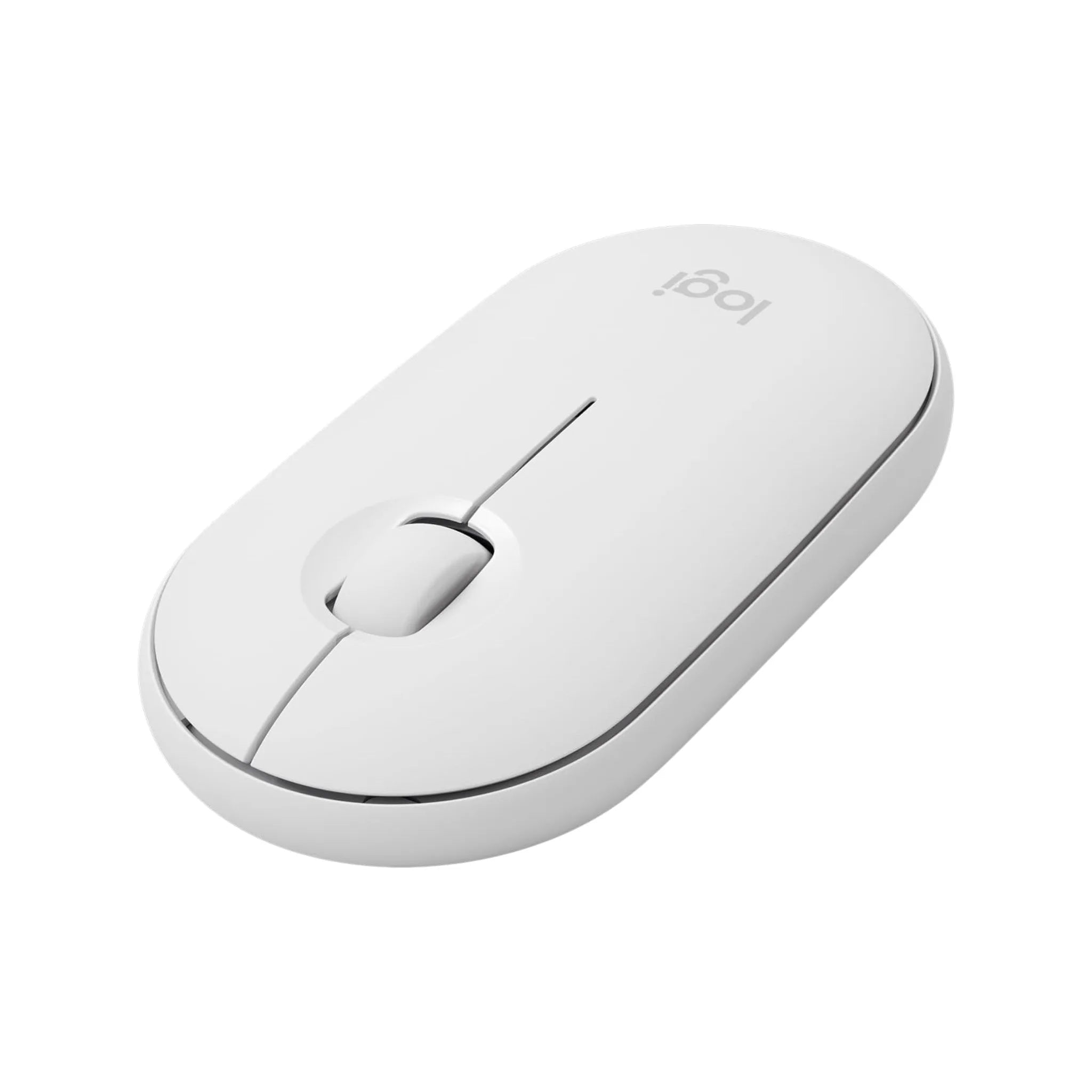 Logitech Pebble Slim M350 Wireless Mouse - White