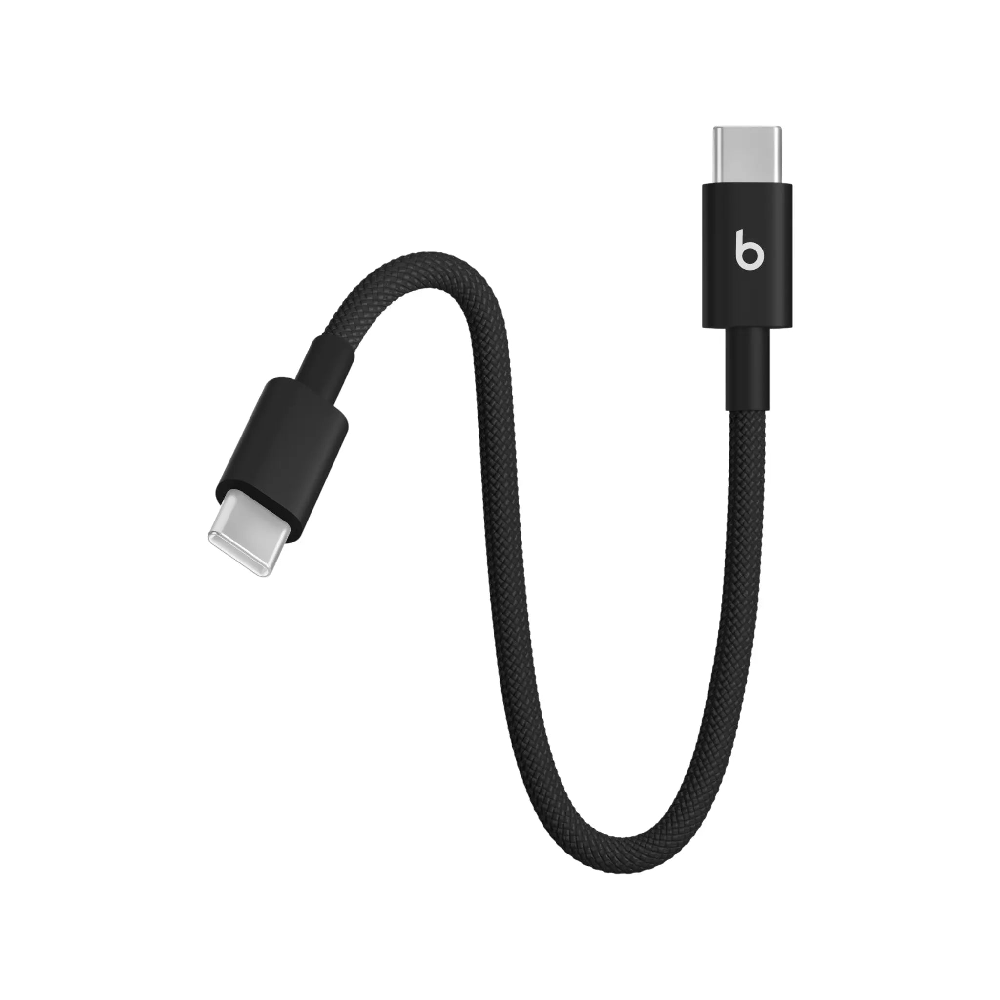 Beats USB‑C to USB‑C Woven Cable (20cm) - Bolt Black Beats USB‑C to USB‑C Woven Cable (20cm) - Bolt Black