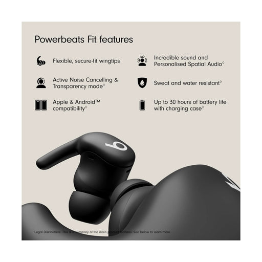 ‫احصل على سماعة بيتس فت من تميمى بروجكتس في قطر. إلغاء الضوضاء، مقاومة عرق IPX4، بطارية حتى ٣٠ ساعة. متوافقة مع Apple وAndroid. 