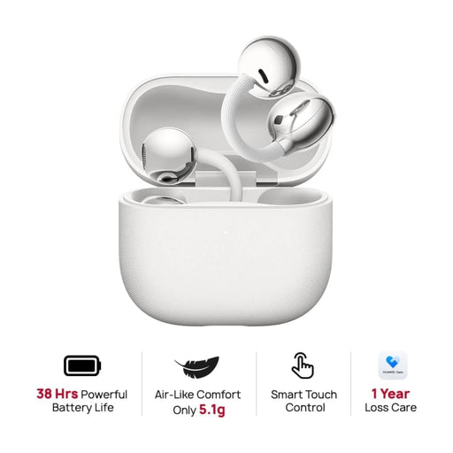 HUAWEI FreeClip 2 Wireless Earbuds - White | TaMiMi Projects HUAWEI FreeClip 2 Wireless Earbuds - White | TaMiMi Projects