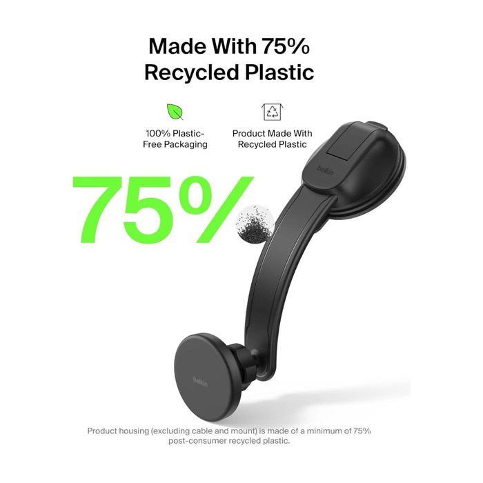 Belkin MagSafe Car Charger 15W from TaMiMi Projects in Qatar. Magnetic car charger with Qi2 & MagSafe support up to 15W. 