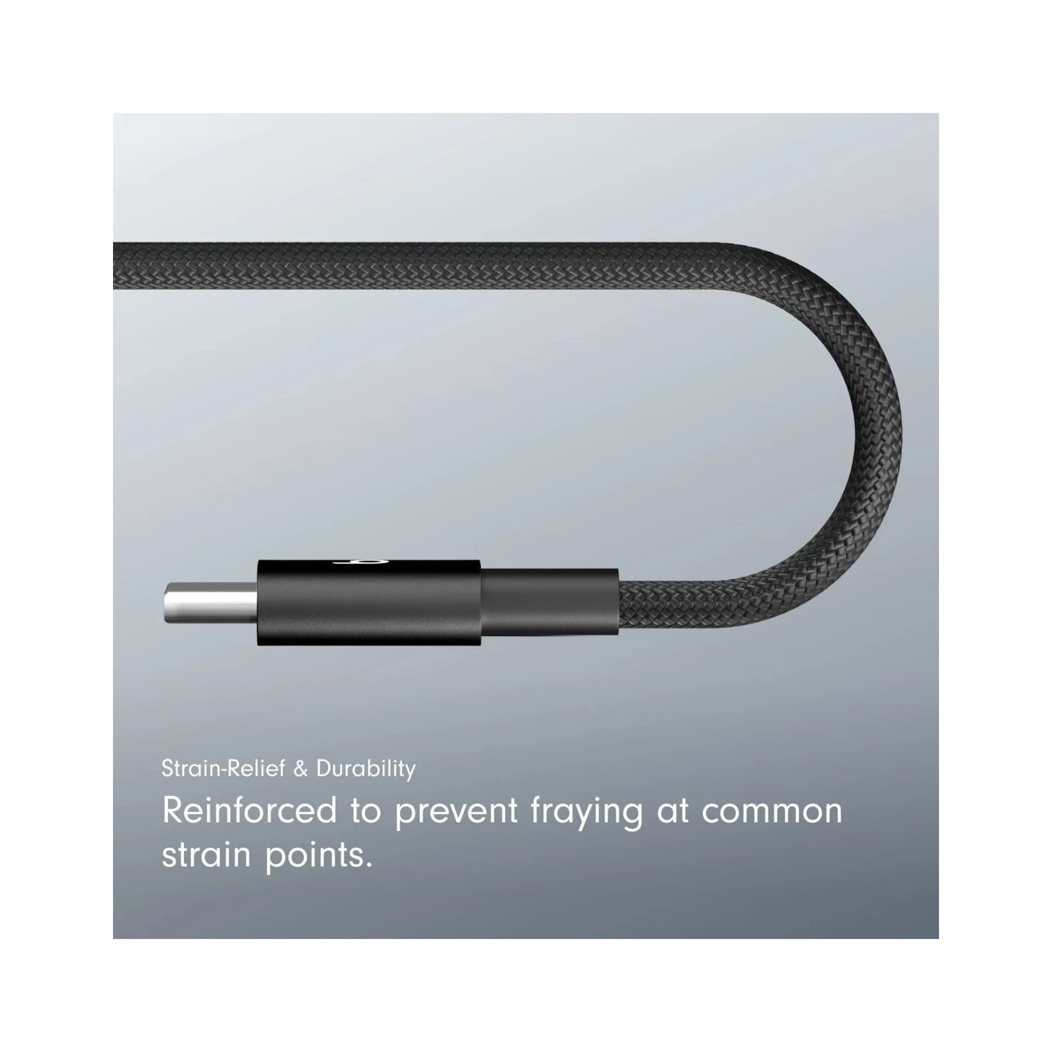 Beats USB‑C to USB‑C Woven Cable (1.5 m) - Bolt Black Beats USB‑C to USB‑C Woven Cable (1.5 m) - Bolt Black