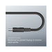Beats USB‑C to USB‑C Woven Cable (1.5 m) - Bolt Black, available now from TaMiMi Projects in Qatar.