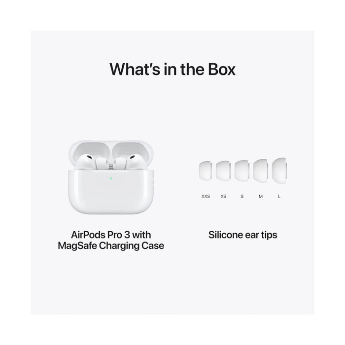 ‫احصل على سماعة ابل ايربود برو ٣ من تميمي بروجكتس في قطر. صوت أنقى، عزل ضوضاء أقوى 2x، بطارية أطول، ومعدل ضربات القلب. 