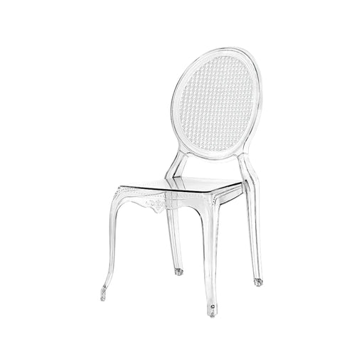 Transparent Acrylic Chair, Transparent Chair – Modern Design, Made of acrylic, scratch-resistant, at TaMiMi Projects in Qatar.