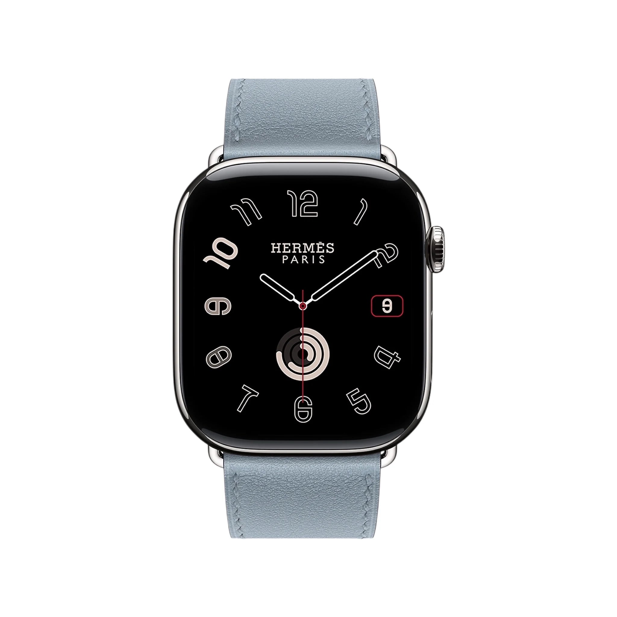 Apple Watch Hermès 46mm - Bleu Lin Single Tour Apple Watch Hermès 46mm - Bleu Lin Single Tour