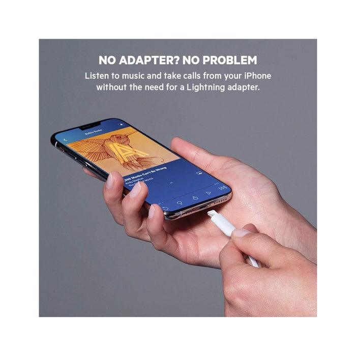 Belkin SoundForm earbuds with Lightning connector from TaMiMi Projects in Qatar. Tangle-free, sweat-resistant, and perfect fit.