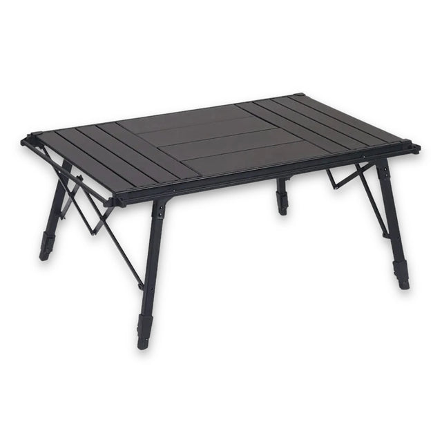 Folding Table with Grill / Stove, Made of lightweight & durable aluminum alloy
Dimensions: 88×59×39-57 cm, TaMiMi Projects.
