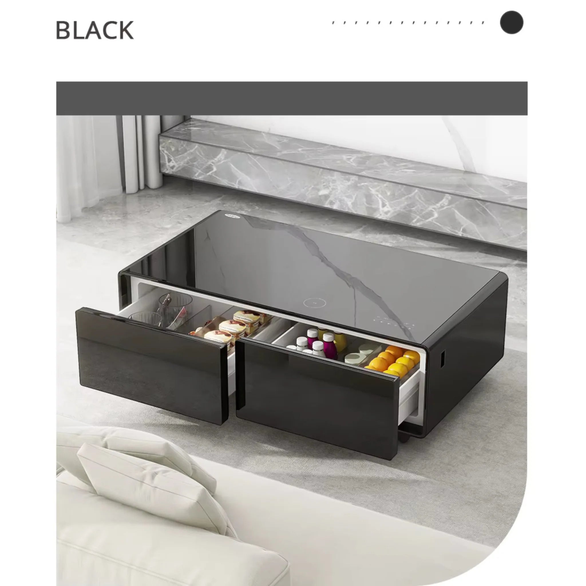 Smart Coffee Table - Refrigerator Smart Coffee Table - Refrigerator