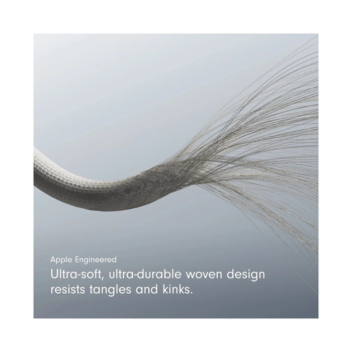 Beats USB‑C to USB‑C Woven Cable (1.5 m) - Surge Stone, available now from TaMiMi Projects in Qatar.